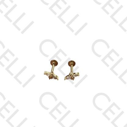 Piercing de Aço - cruz