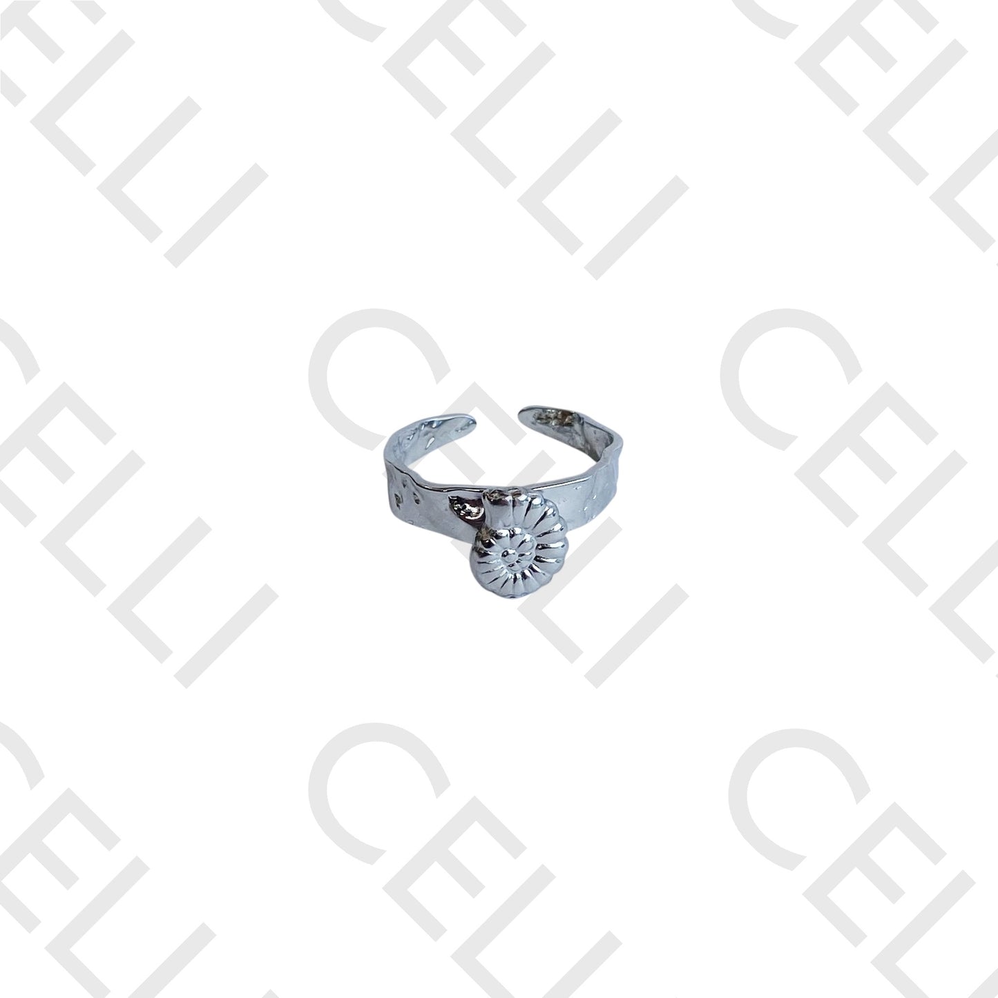 Anel de Aço - búzio caracol