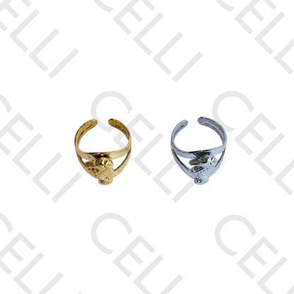 Steel Ring - Seahorse