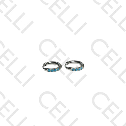 Salto de acero - argollas mini 1.6x10mm