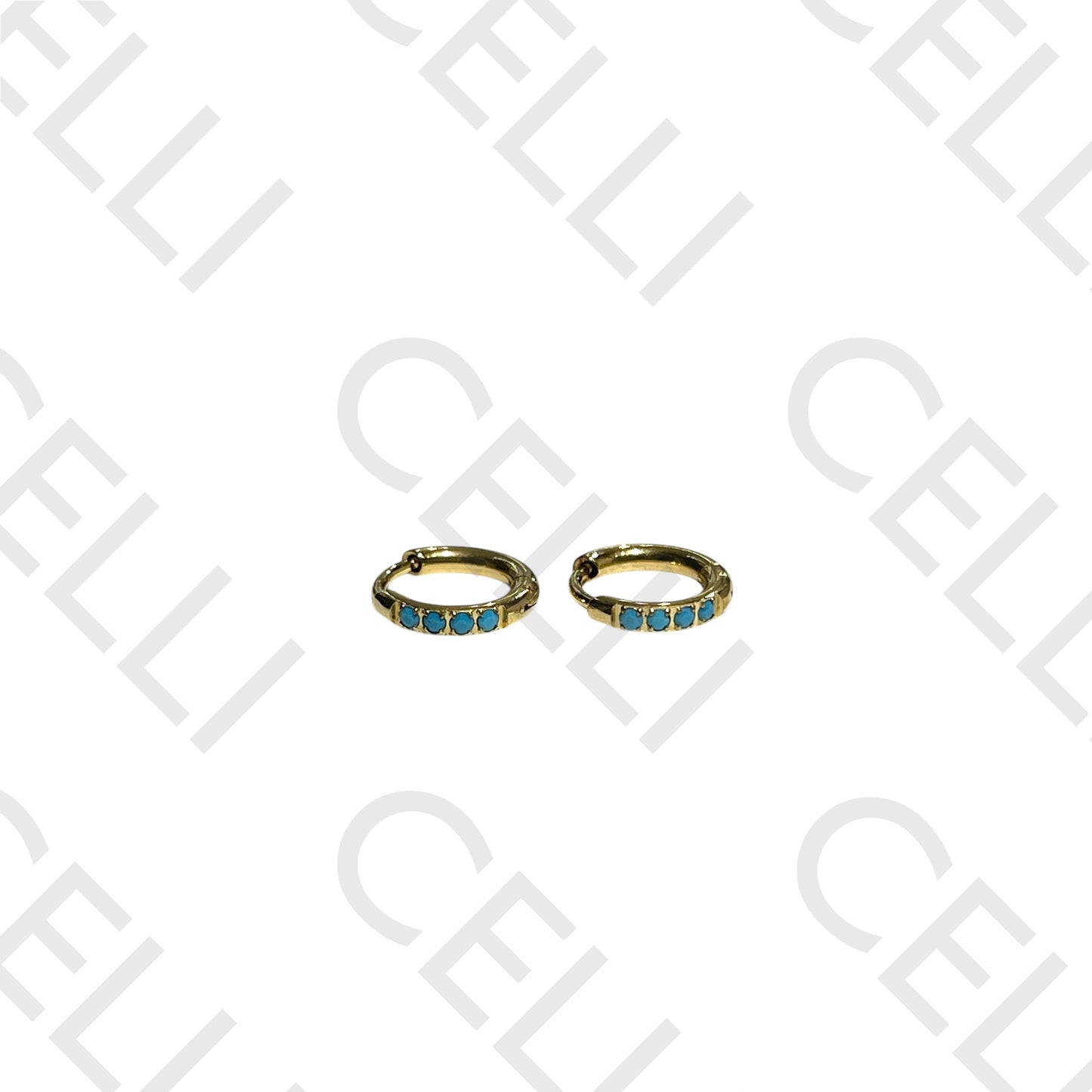 Salto de acero - argollas mini 1.6x10mm