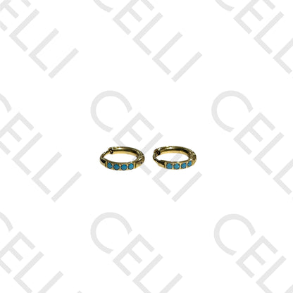 Salto de acero - argollas mini 1.6x10mm