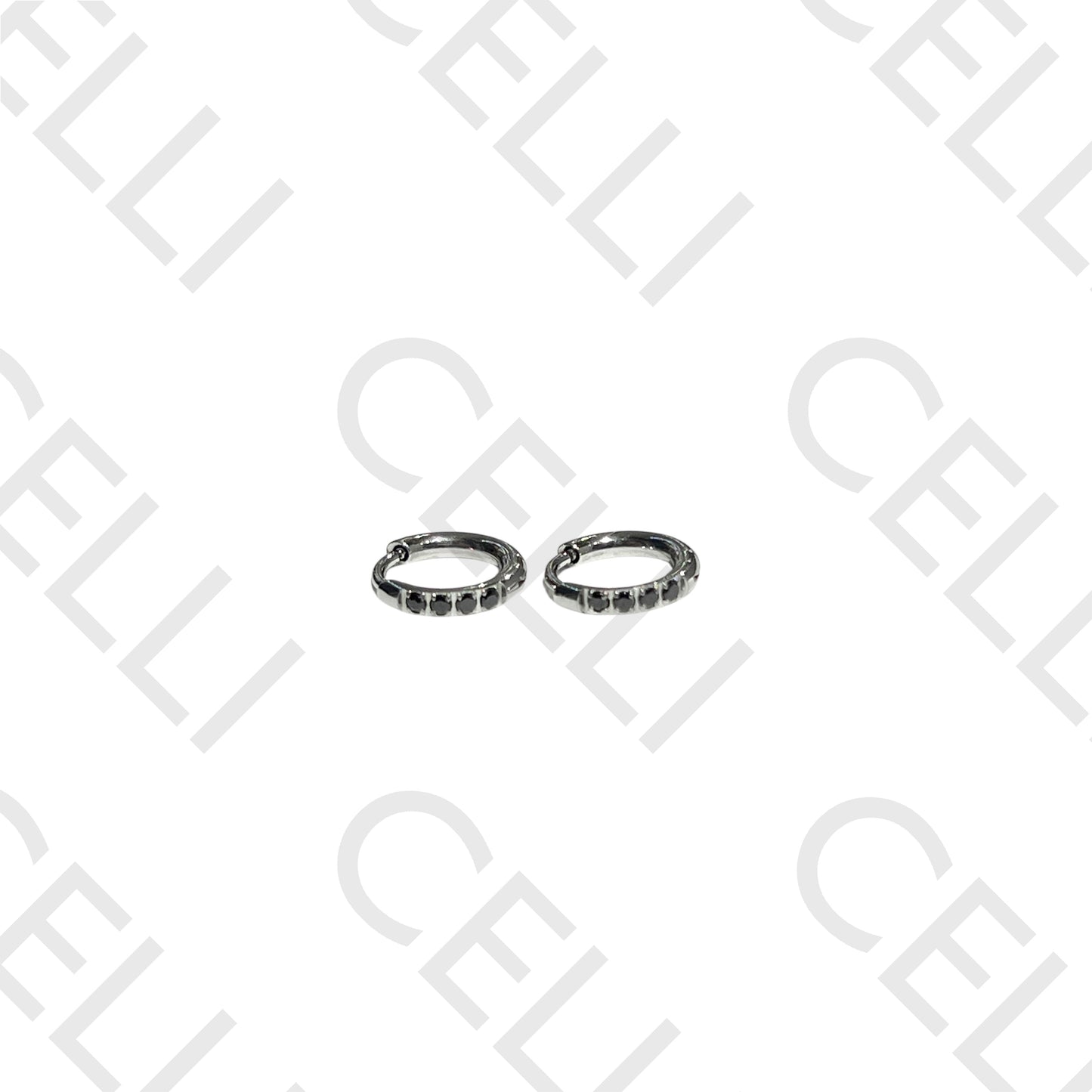 Salto de acero - argollas mini 1.6x10mm