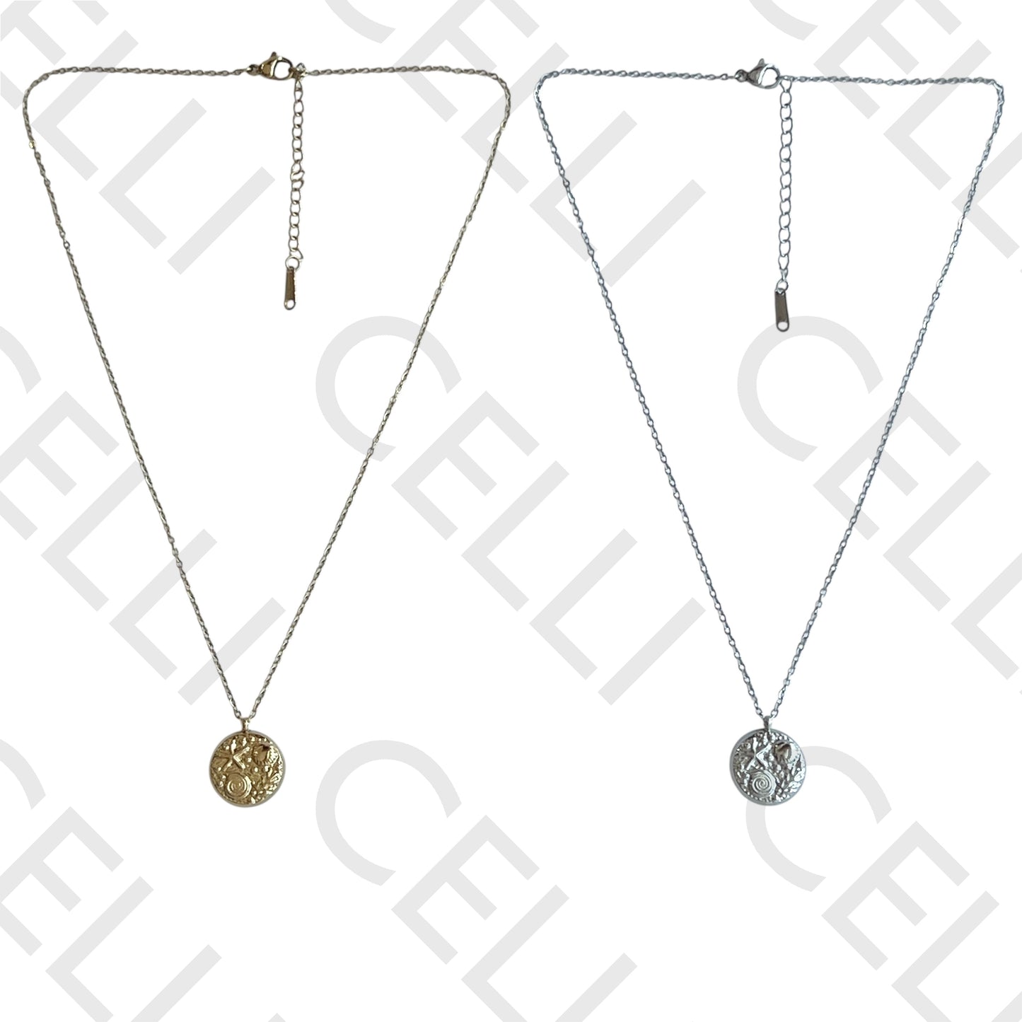 钢制项链 - 海洋元素