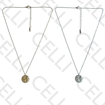 钢制项链 - 海洋元素