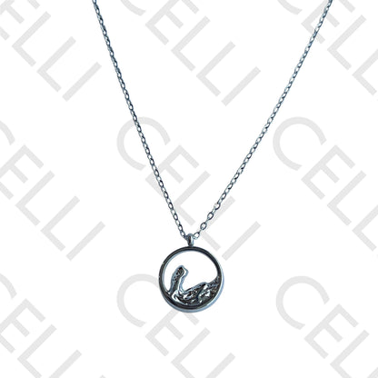 Colar de aço - onda