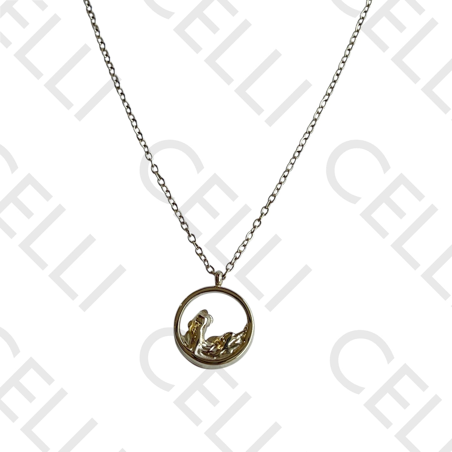 Colar de aço - onda