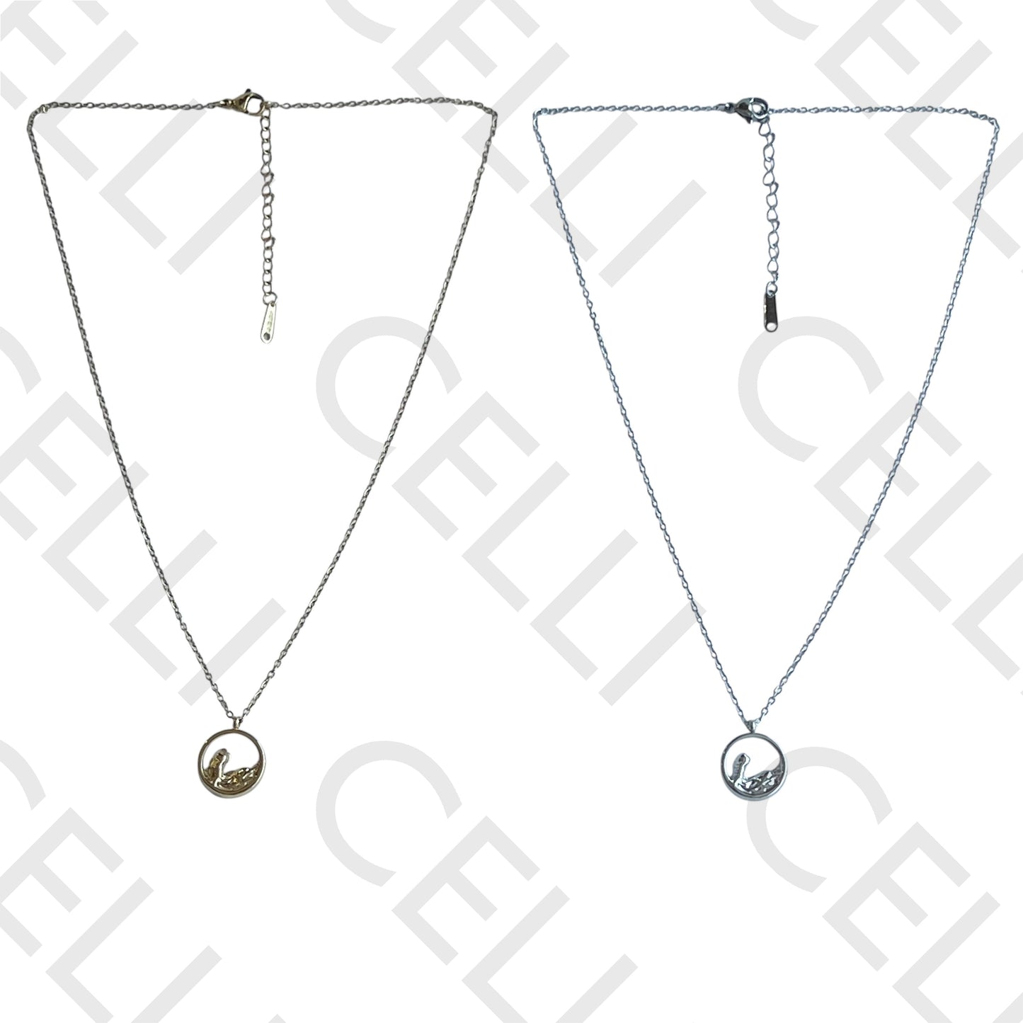 Colar de aço - onda