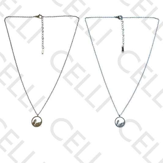 Colar de aço - onda