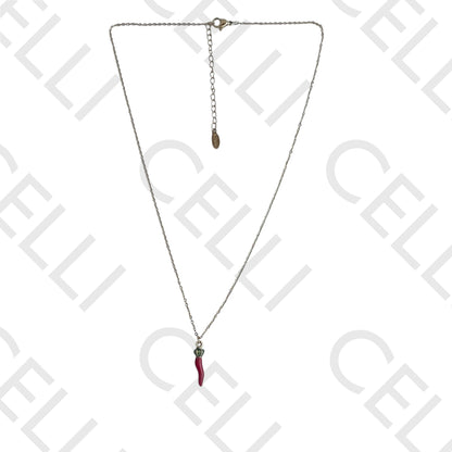 钢制项链 - 辣椒