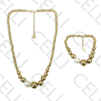 不锈钢项链/手链 - 钢球