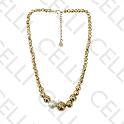 不锈钢项链/手链 - 钢球