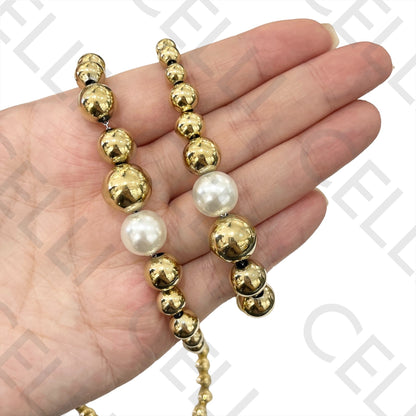 不锈钢项链/手链 - 钢球