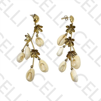 不锈钢耳环 - 海螺