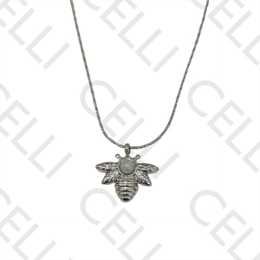 Collar de acero - abeja