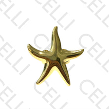 Cargar imagen en el visor de la galería, Anillo de acero - estrella de mar
