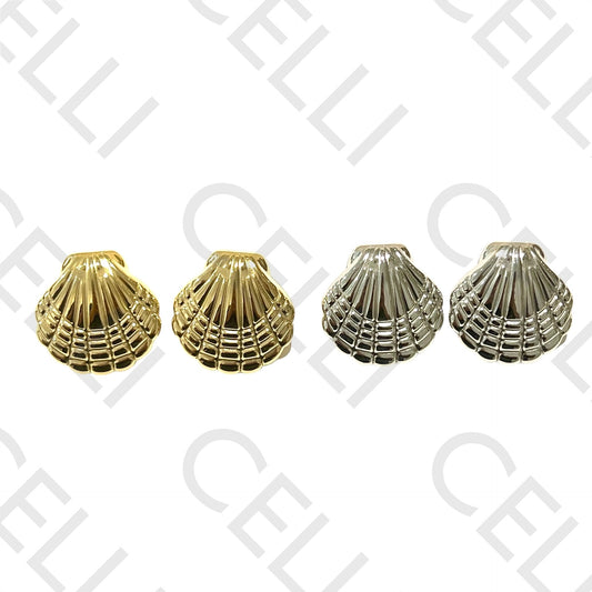 Pendiente de acero - concha