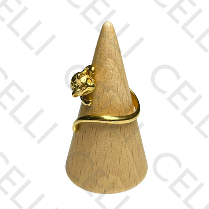 Steel Ring - Cat / Leopard