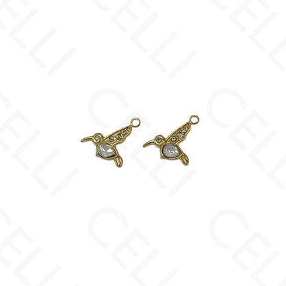 Medalla de Acero - concha con estrella de mar (1 und.)