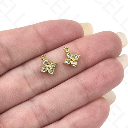 钢制奖章 - 带海星的贝壳 (1个)