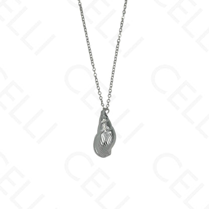 Steel Necklace - Shell