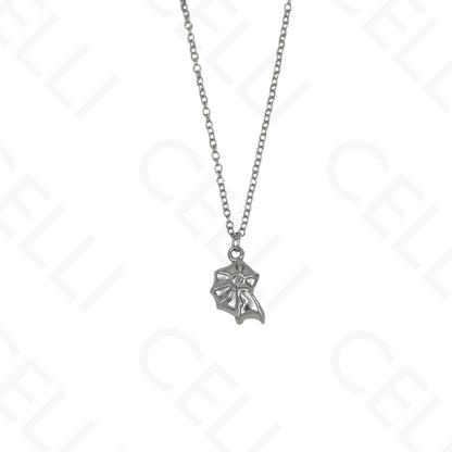 Steel Necklace - Conch Shell