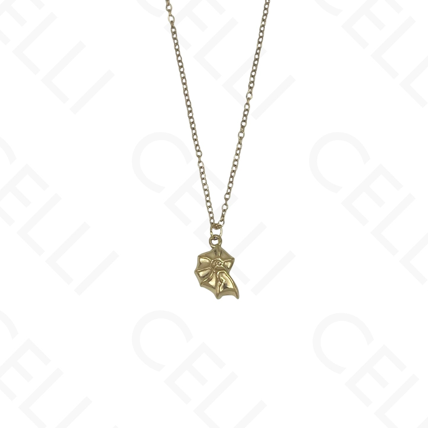 Steel Necklace - Conch Shell