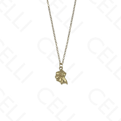 Steel Necklace - Conch Shell