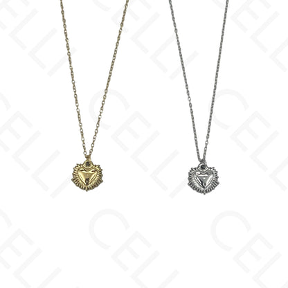 Steel Necklace - Heart