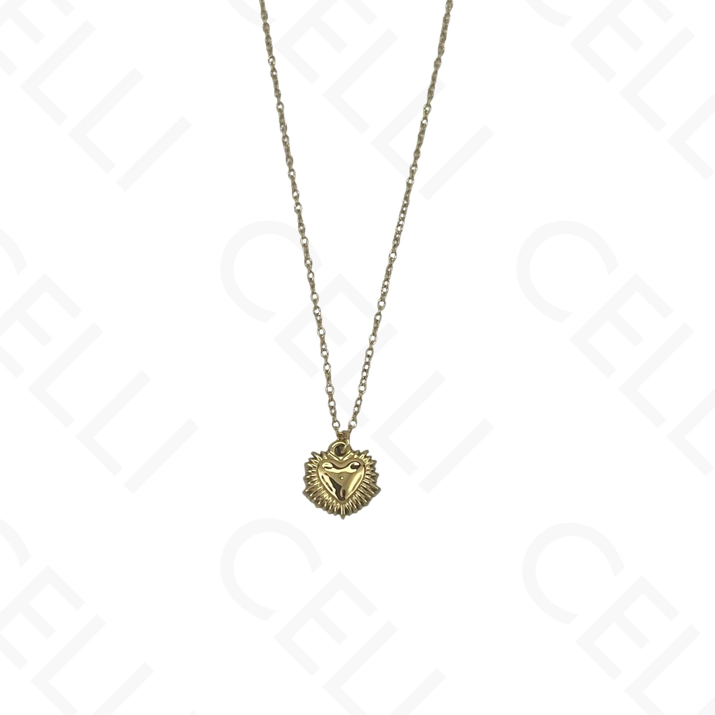 Steel Necklace - Heart