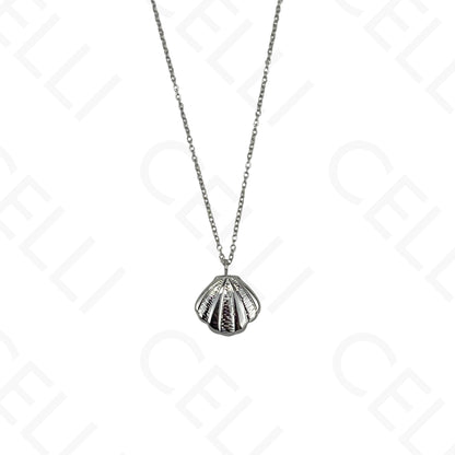 Steel Necklace - shell