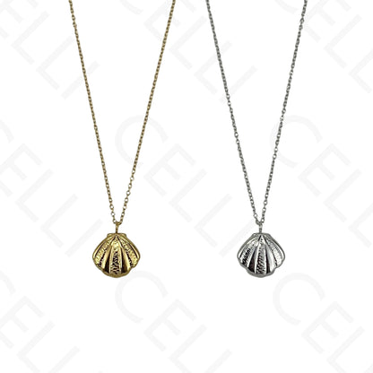 Steel Necklace - shell