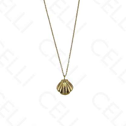 Steel Necklace - shell