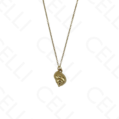 Steel necklace - 7 saint medals