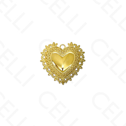 Medalla de Acero - sagrado corazón (1 und.)