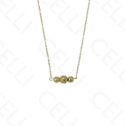 Collar de acero - 3 bolas de Viana
