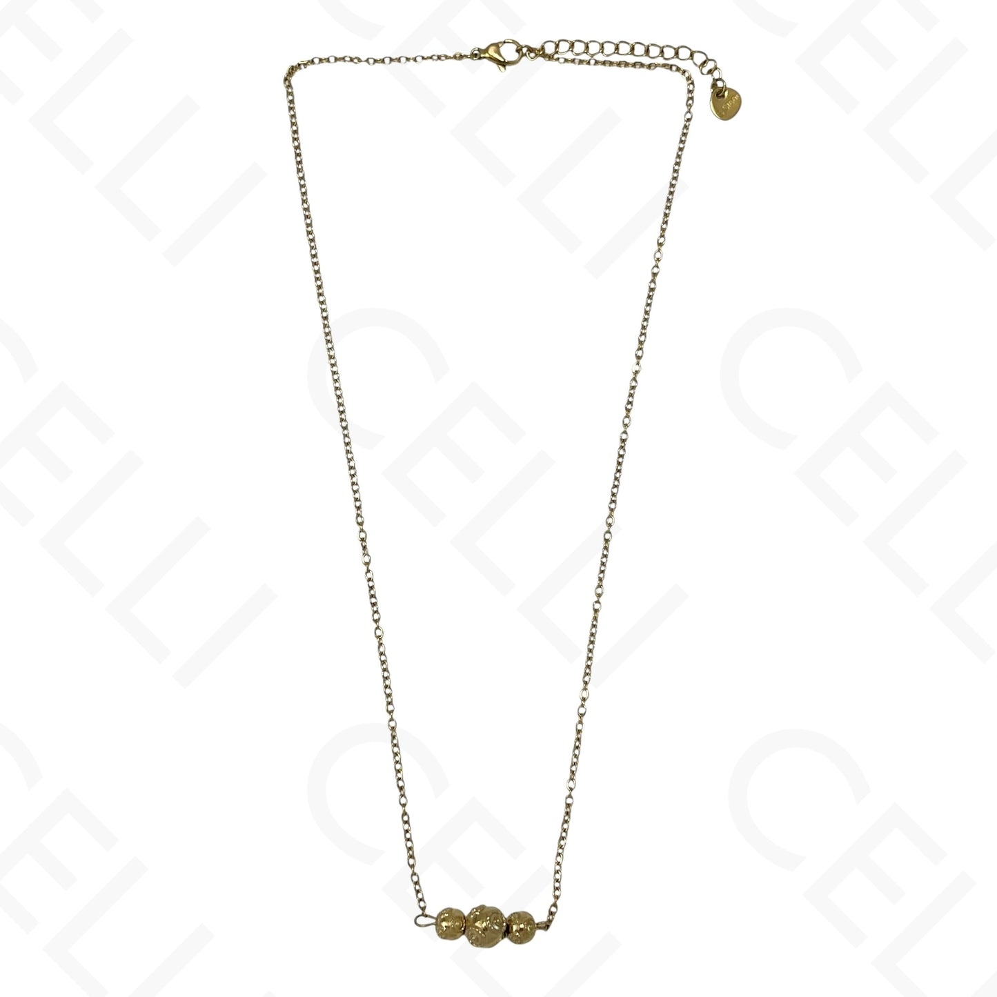 Collar de acero - 3 bolas de Viana