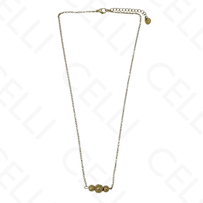 Collar de acero - 3 bolas de Viana