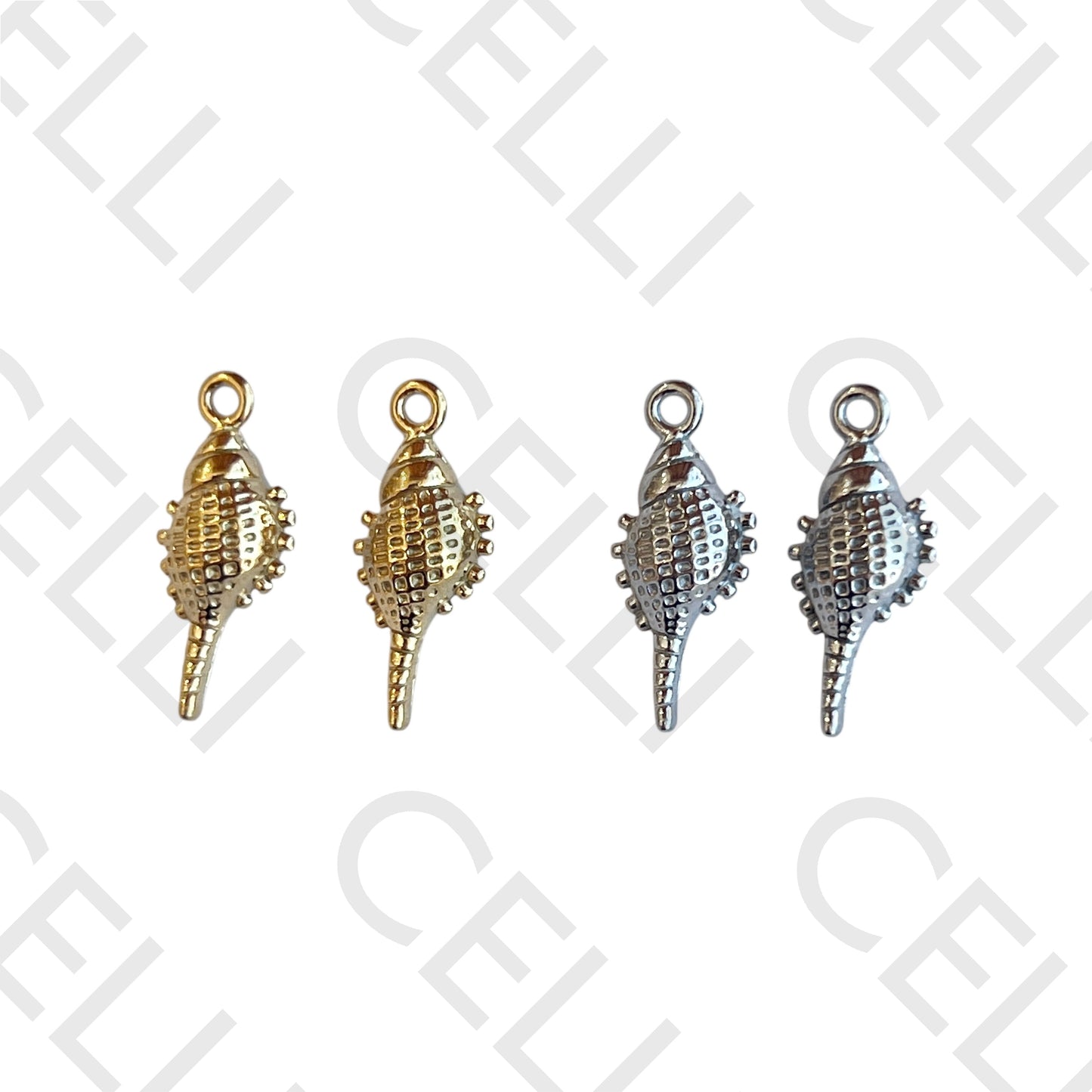 Medalha de Aço - búzio (2 und.)