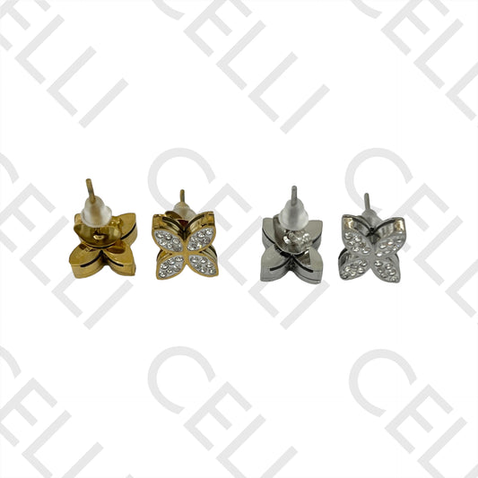 Steel Earring - Flower