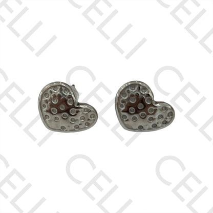 Steel Earring - Heart