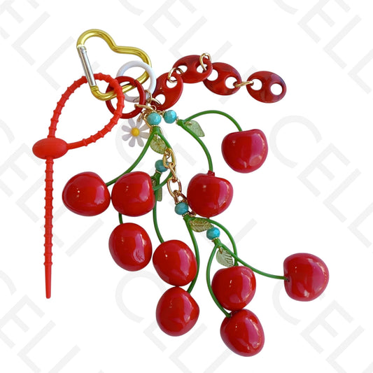 Charm para Mala - Cerejas