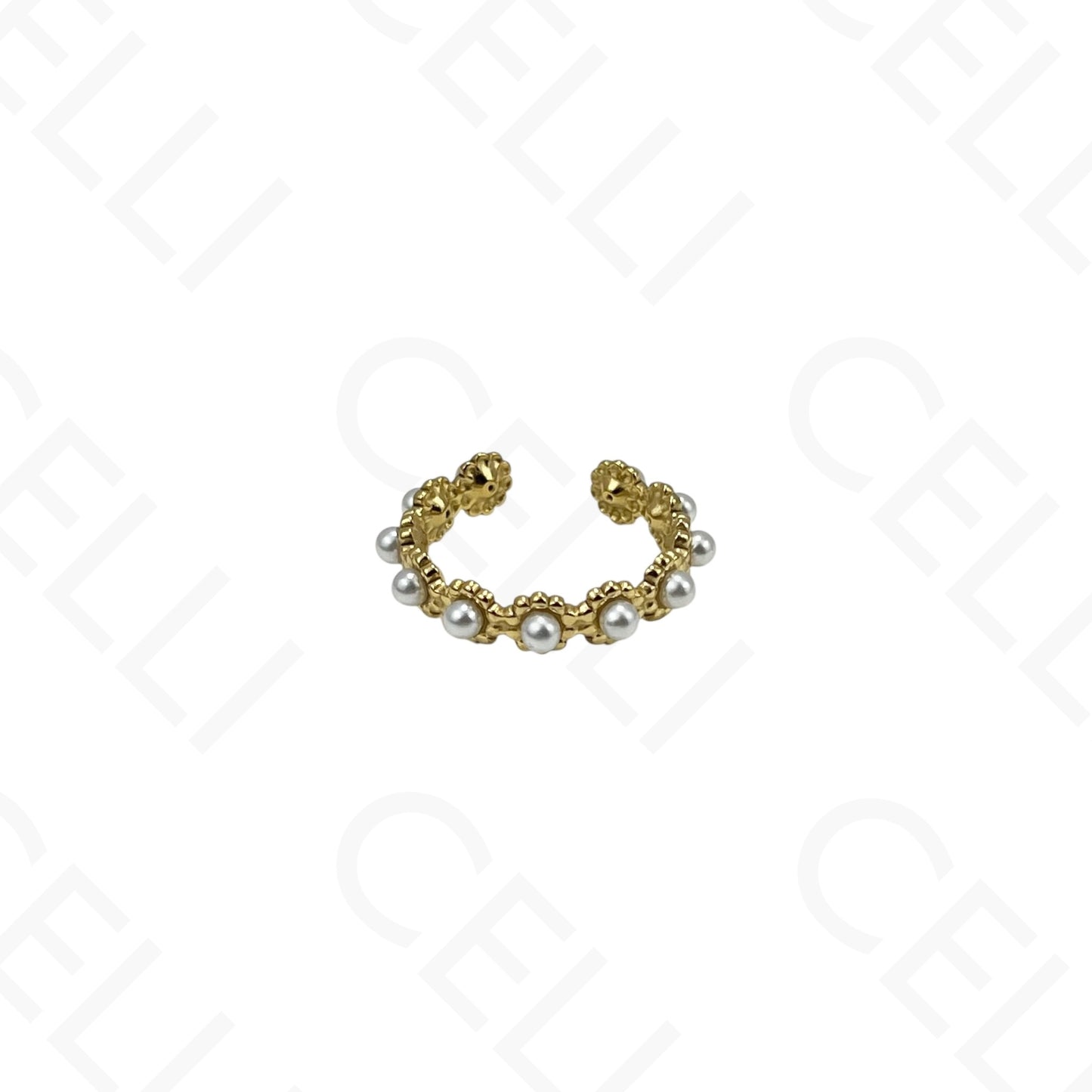 Anel de Aço Ajustável - amassado