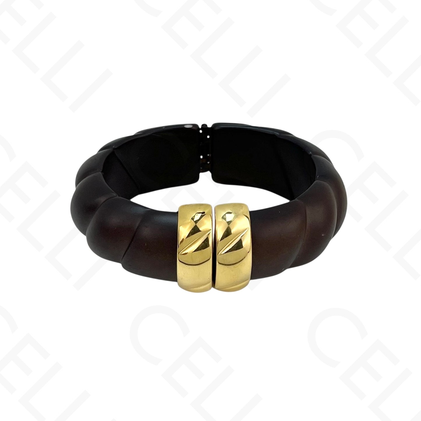 Brazalete de acero - resina con terminales de acero