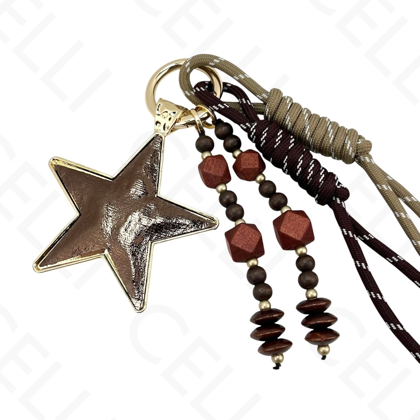 Charm para Mala - Limão e flores