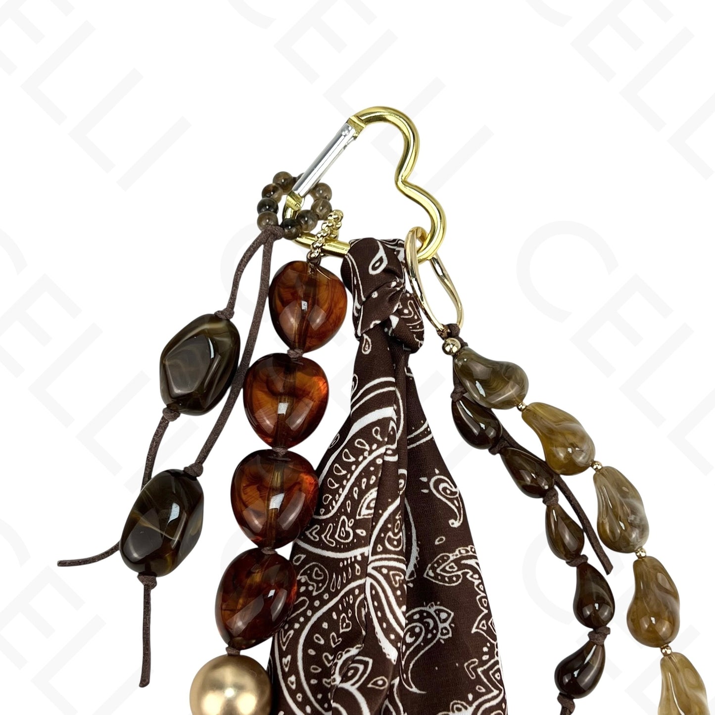 Charm para Mala - Limão e flores