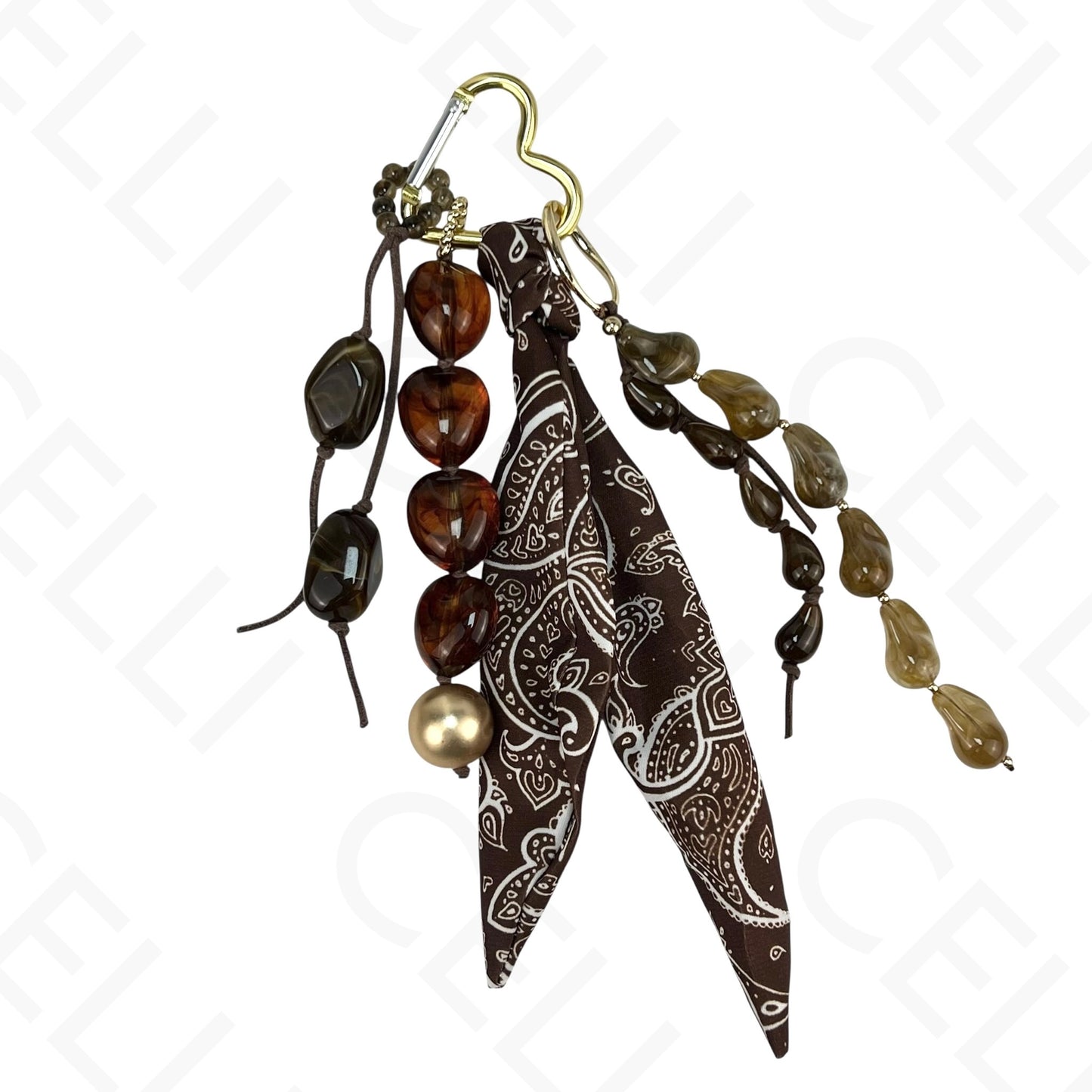 Charm para Mala - Limão e flores