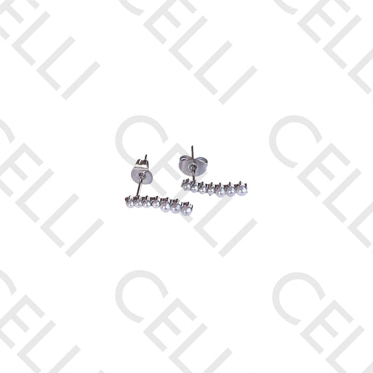 Salto de acero - perlas en hilera