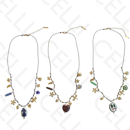 不锈钢项链 - 大鱼吊坠