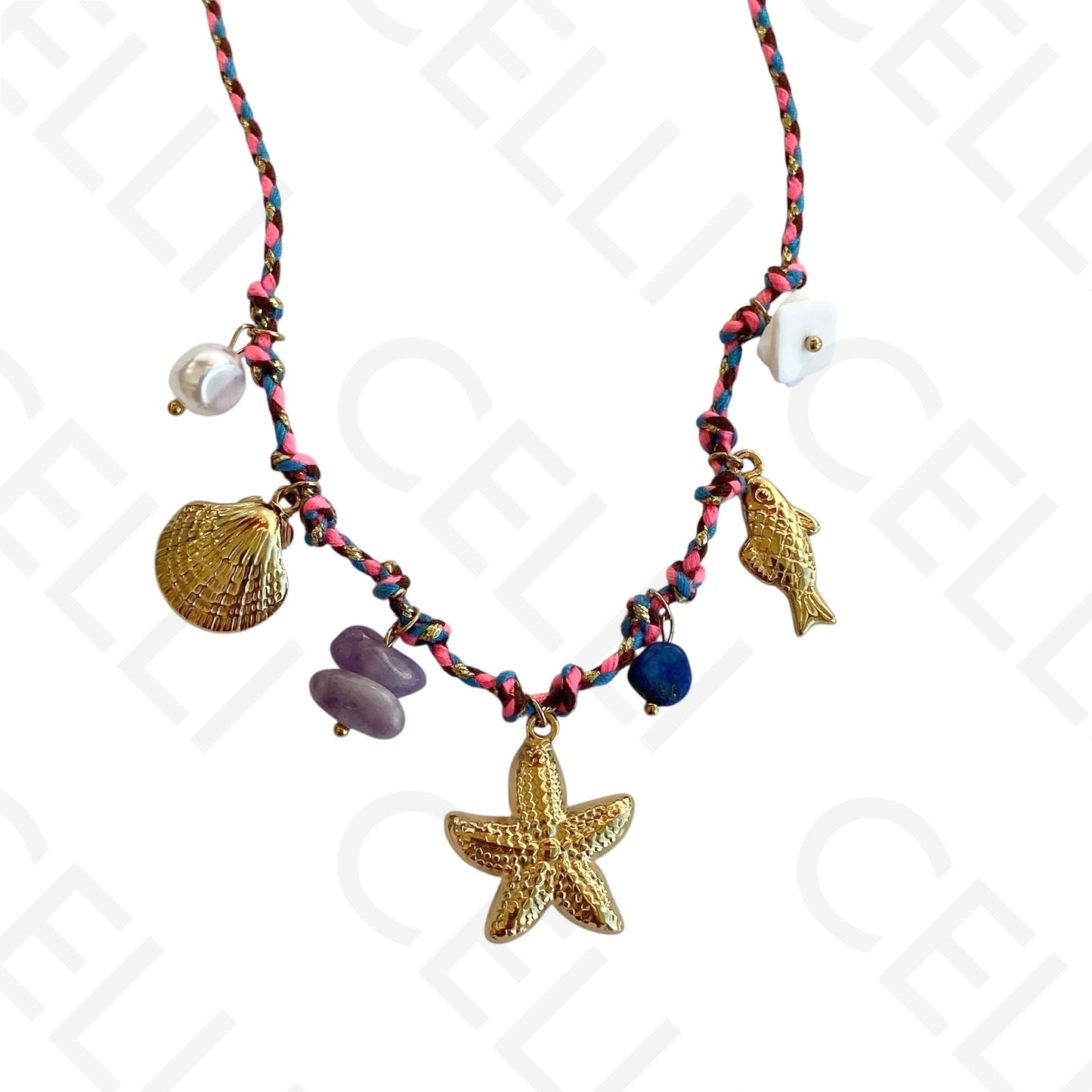 Filtro de acero - colgante pez grande